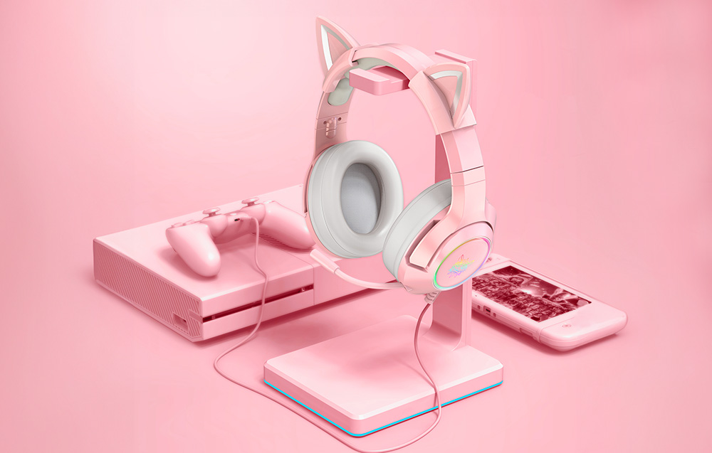Onikuma/K9-Rose-RGB-3.5mm/3