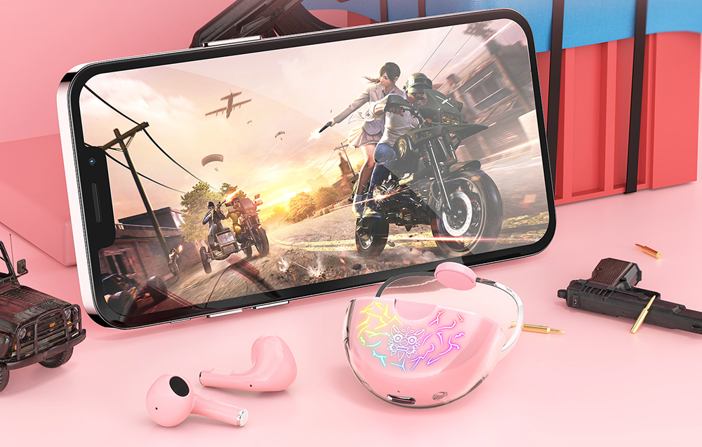 Onikuma T35 écouteurs Bluetooth vue de côté