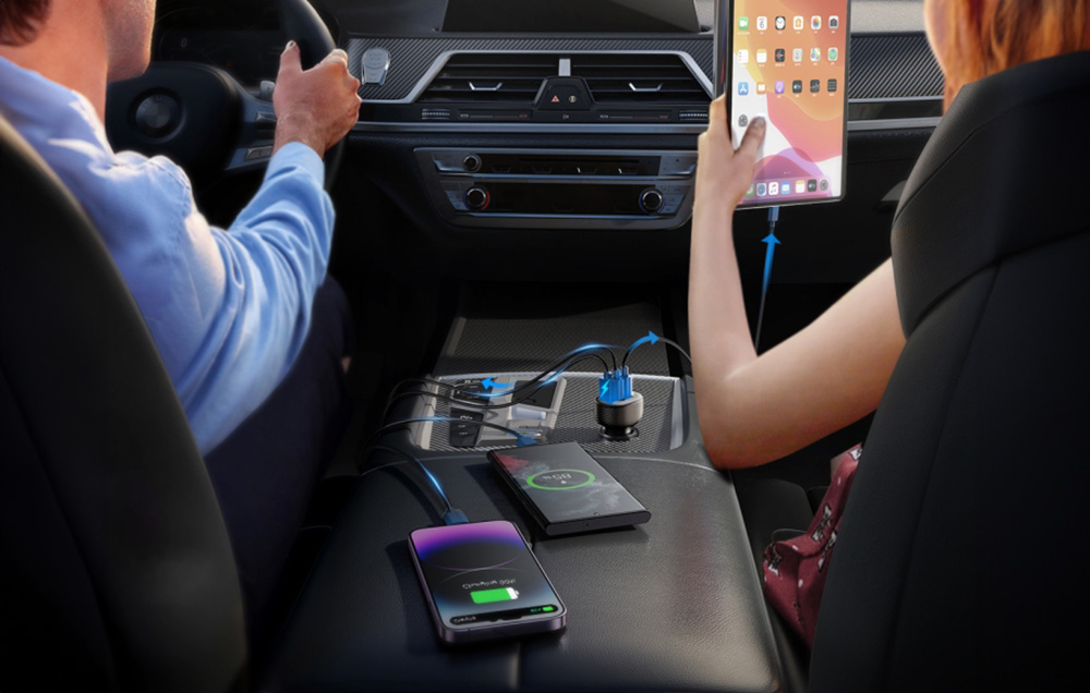 Chargeur de voiture Joyroom JR-CCD03