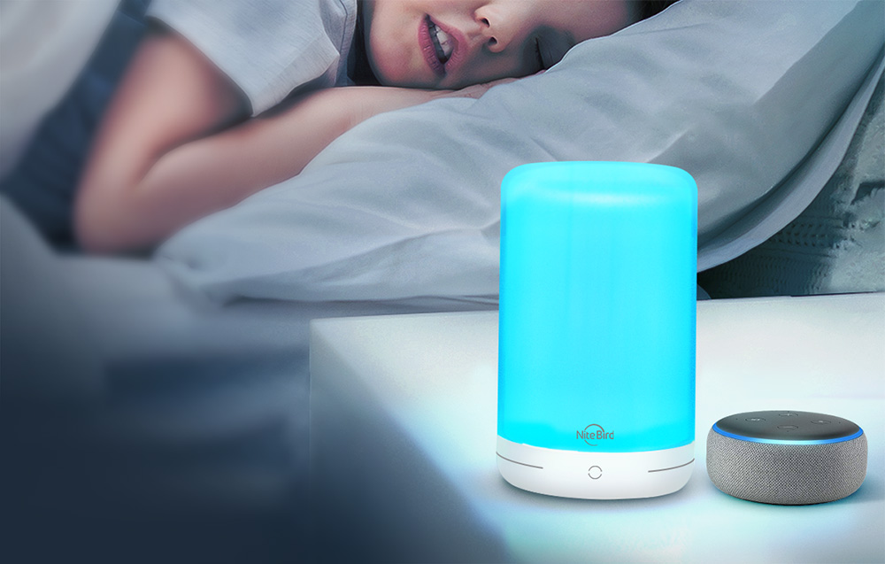 Mode réveil et sommeil de la lampe NiteBird