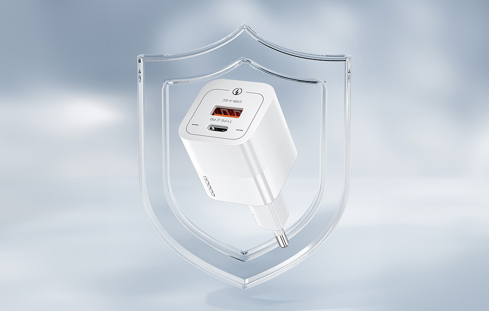 Chargeur USB-C blanc Toocki