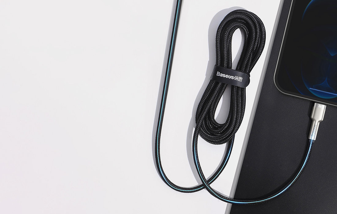 Fast charging with Baseus cable