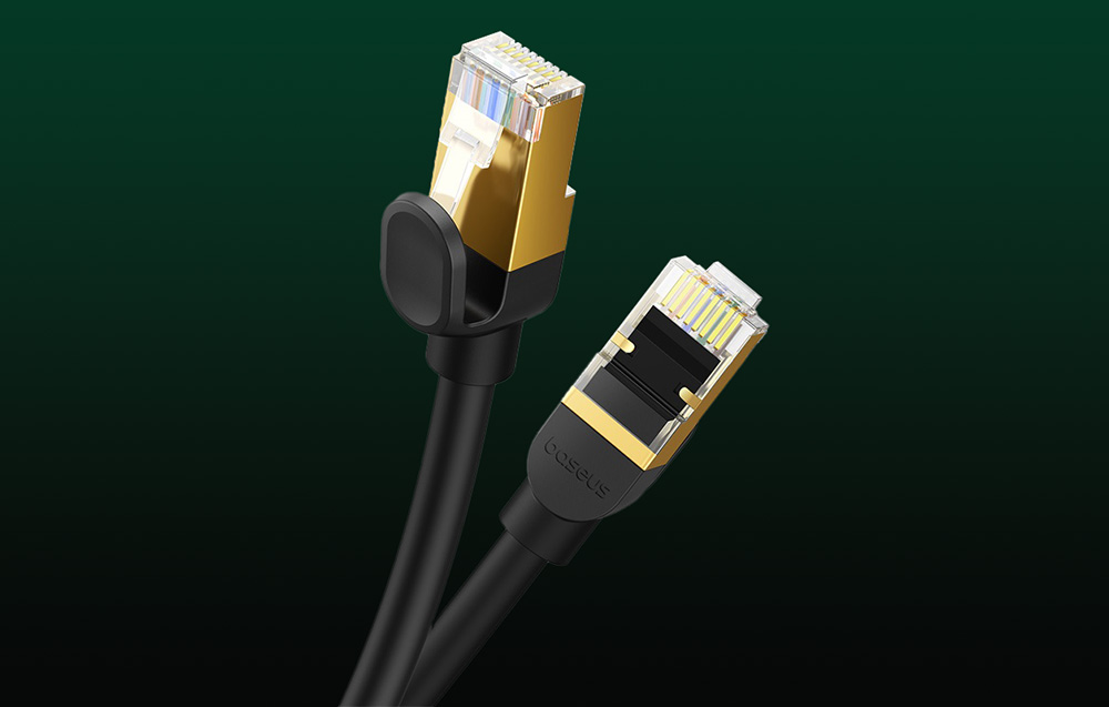 Connecteur plaqué or et câble Baseus renforcé