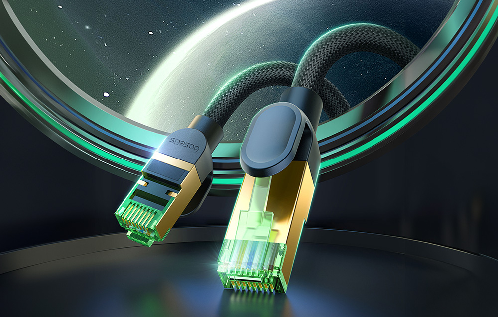 Câble Baseus Ethernet RJ45, 40Gbps, 15m