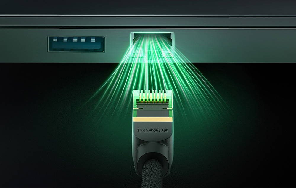 Connecteurs du câble Baseus Ethernet RJ45