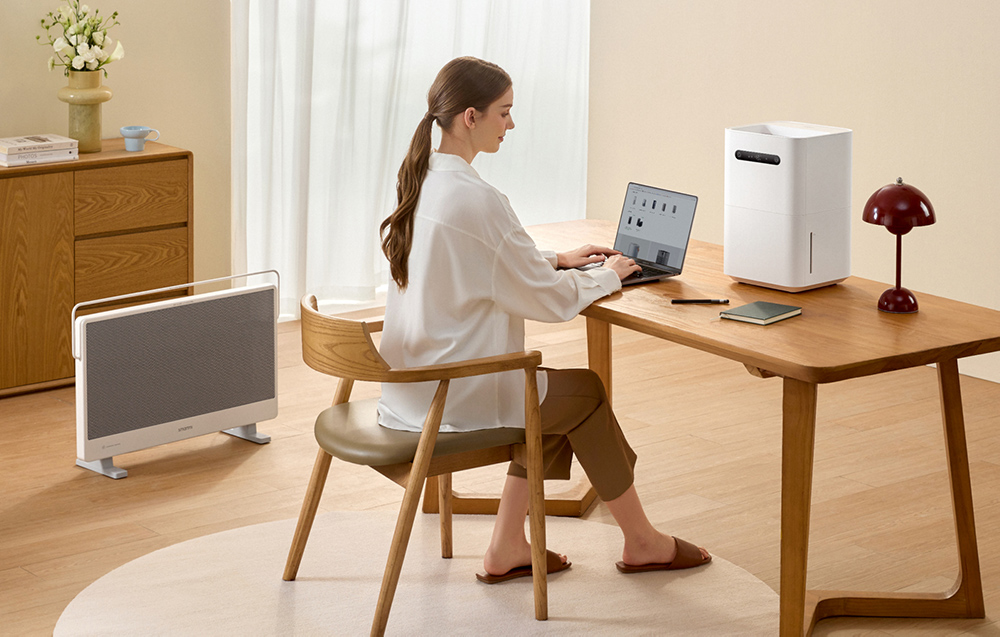 Air propre humidifié