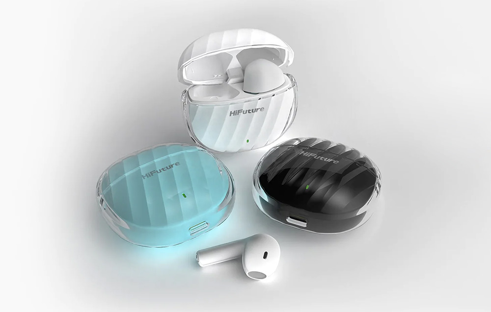 HiFuture/FlyBuds-3-blanc/5