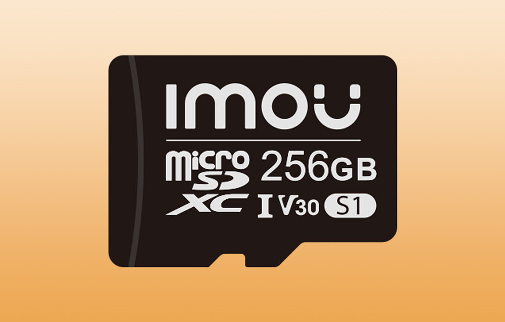 Carte mémoire microSD IMOU 256GB (UHS-I, SDHC, 10/U3/V30, 95/38)