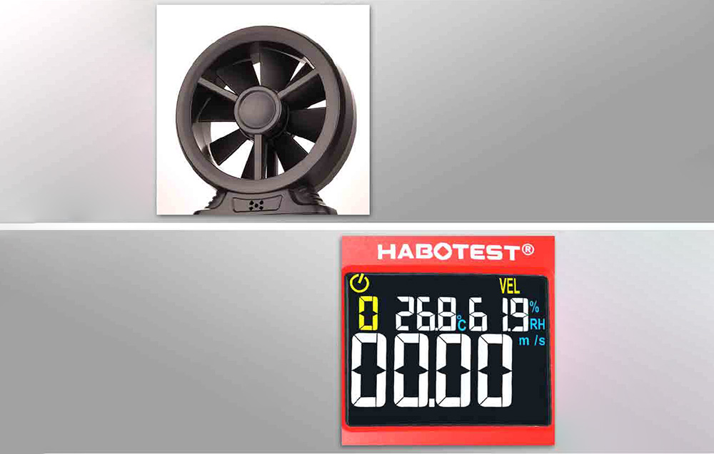 Habotest HT625B anémomètre