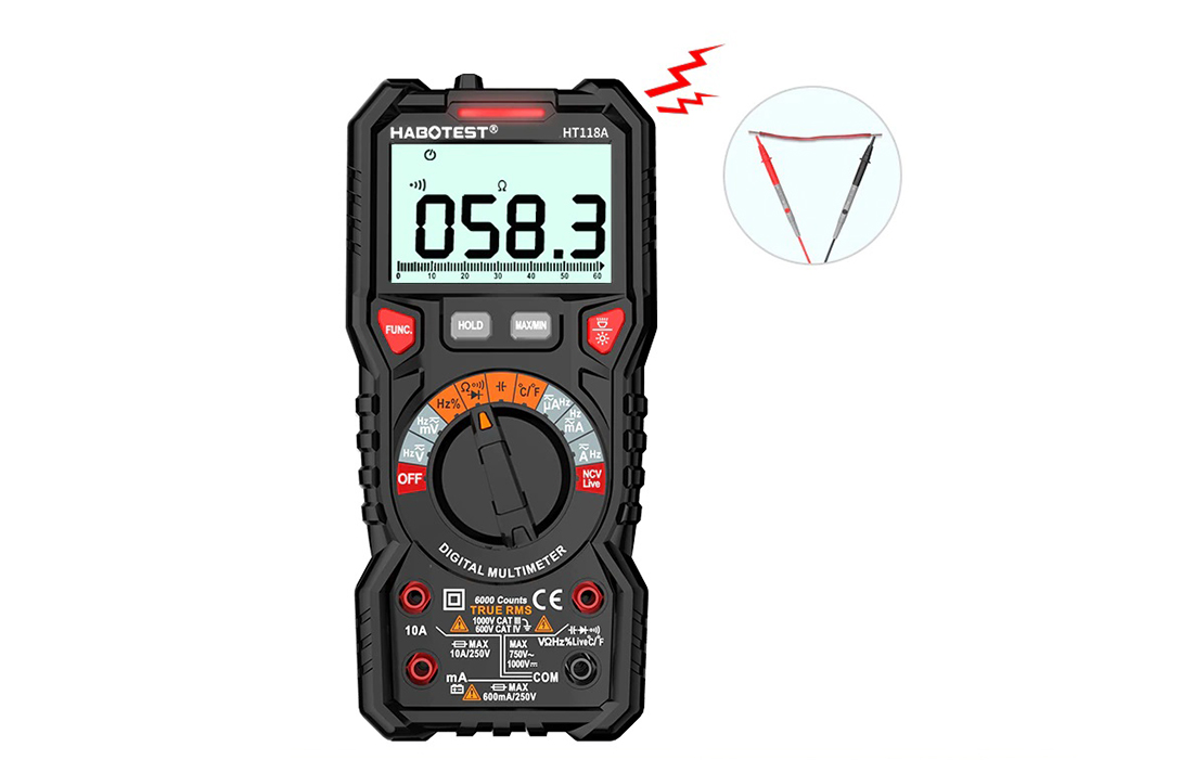 Habotest HT118A Fonctionnalités supplémentaires