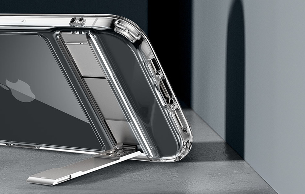 ESR/Coque ESR Boost avec support pour iPhone 15 MagSafe Transparent 5