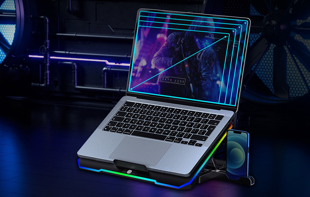 Support de refroidissement Havit F2069 - Vue 2