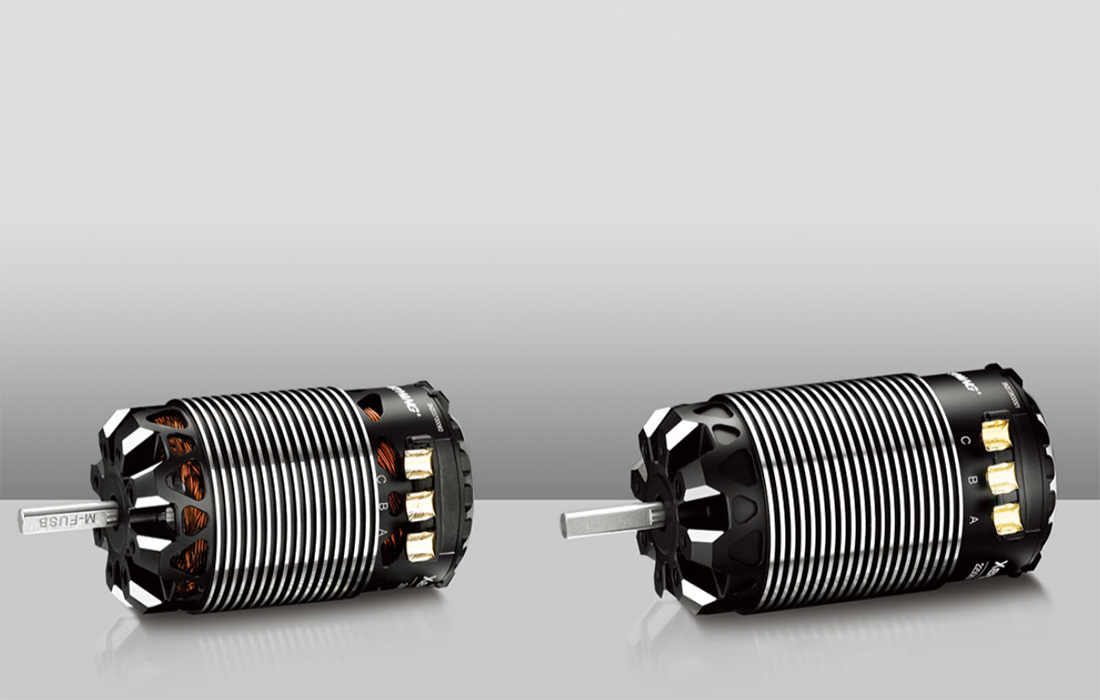 Vue de face du moteur Hobbywing XeRun 4274SD 2250KV G3