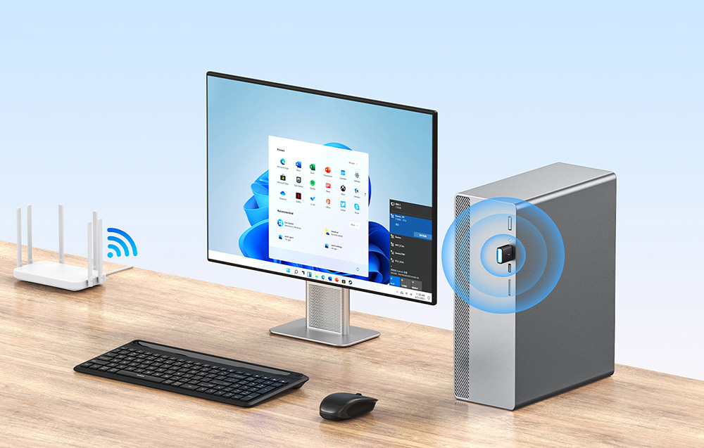 Baseus FastJoy adaptateur WiFi 300Mbps - Image 2