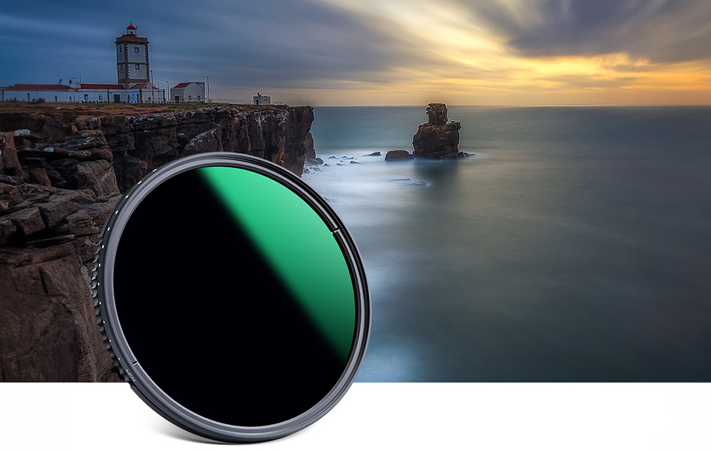 Filtre K&F Concept Slim 58mm MV36 ND8-ND2000
