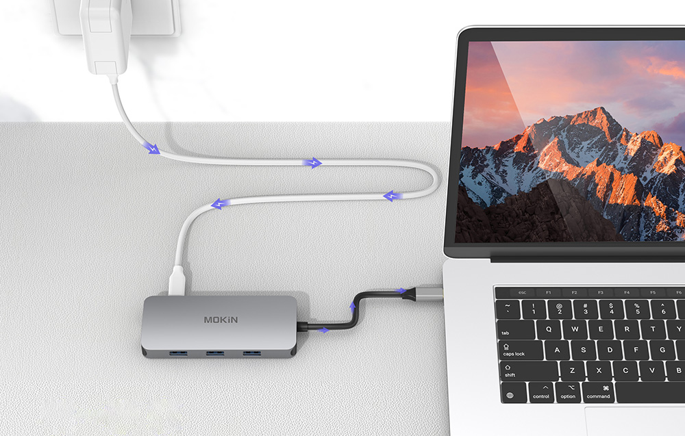 Port USB-C pour charge rapide
