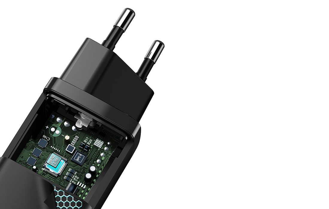 Image illustrant la sécurité du chargeur Baseus