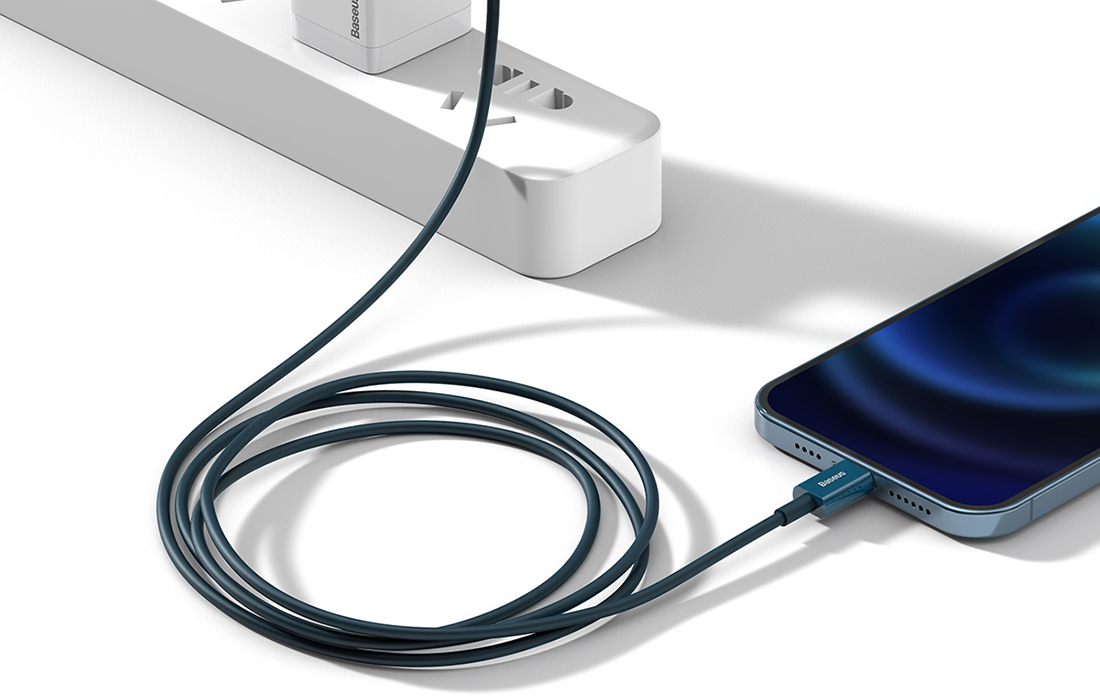 Câble USB Baseus en bleu