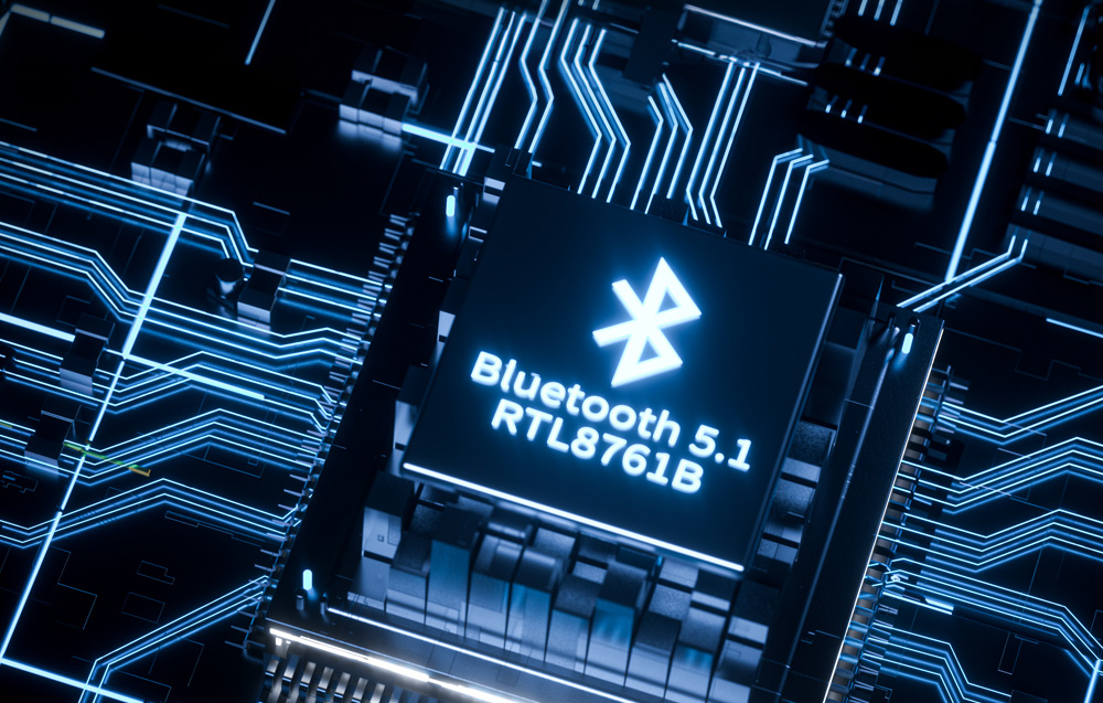 Puce Bluetooth.