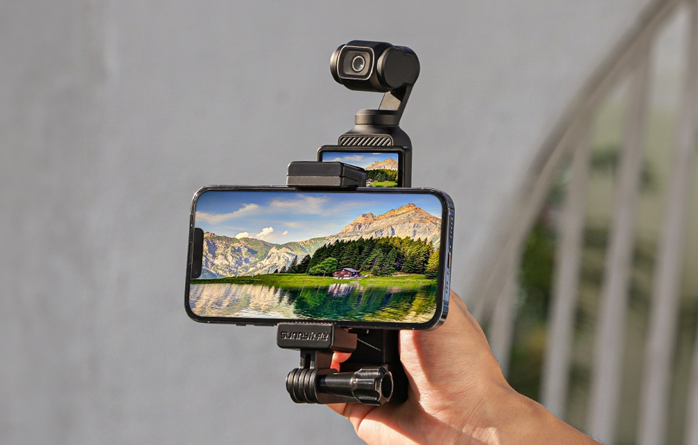 Osmo Pocket 3 avec support