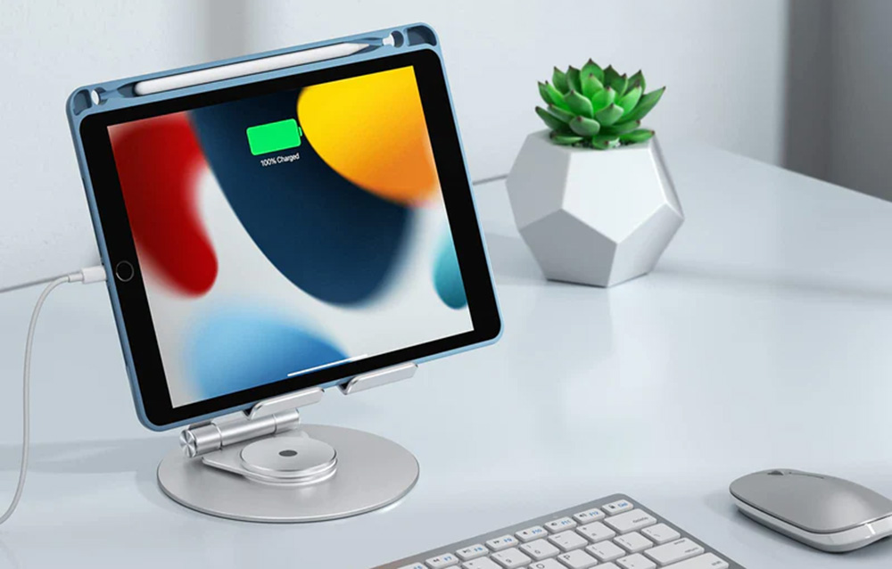 Omoton Pad-Stand T6 argent