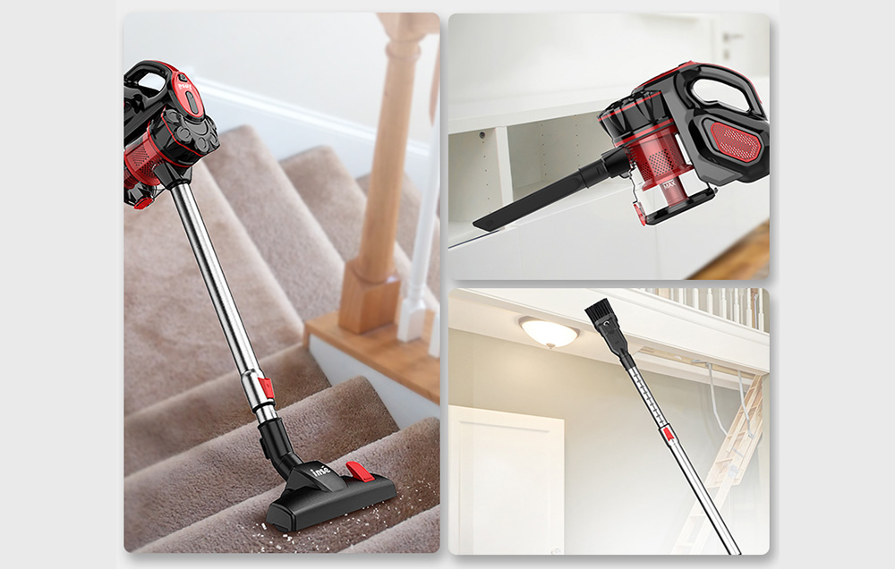 Aspirateur INSE I5 rouge