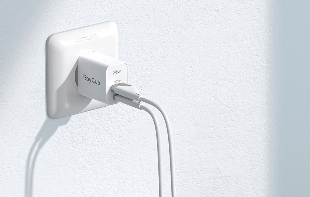 Chargeur RayCue blanc