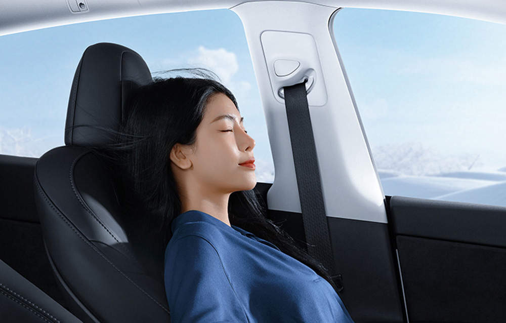 Baseus T-Space pare-soleil Tesla Model 3 (vue 2)