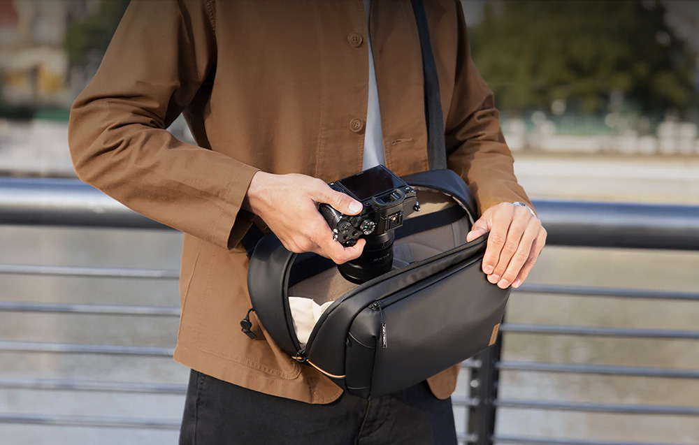 Sac photo PGYTECH OneGo Solo V2 ouvert