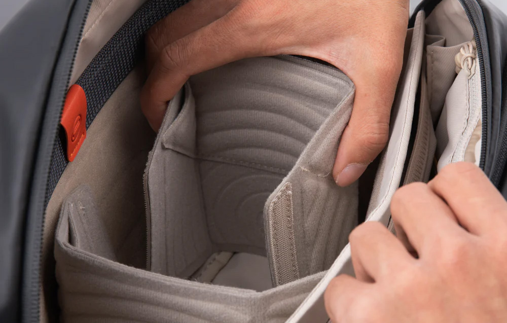 Poches et compartiments du sac PGYTECH OneGo Solo V2