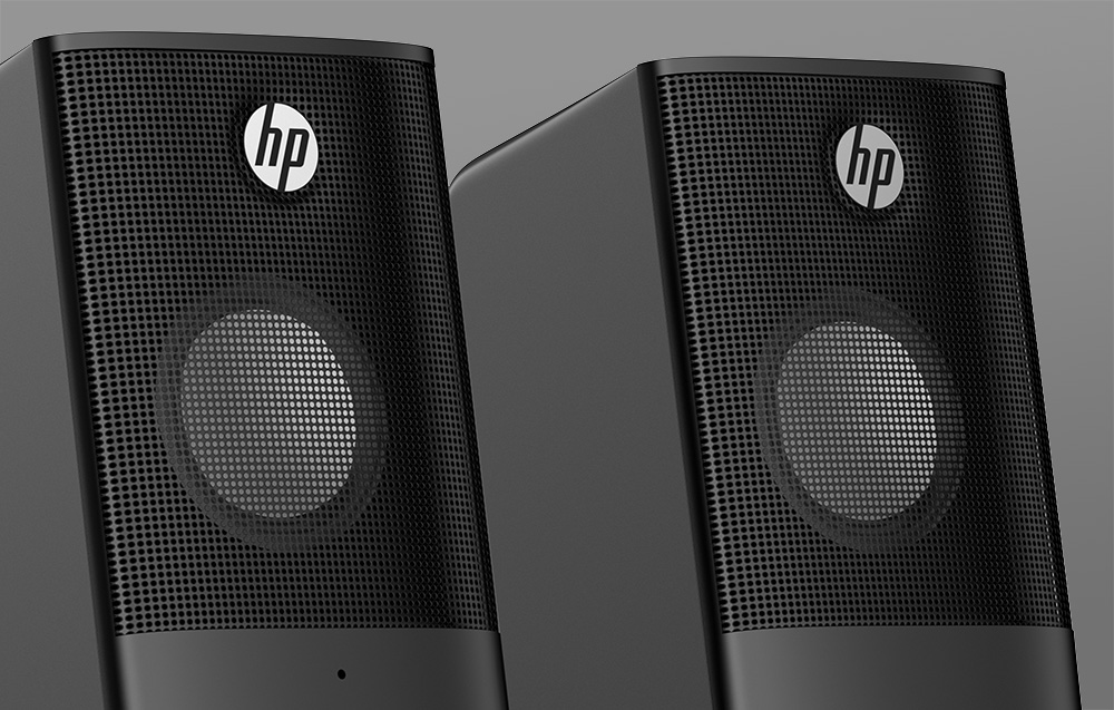 Haut-parleurs inclinés HP DHS-2101