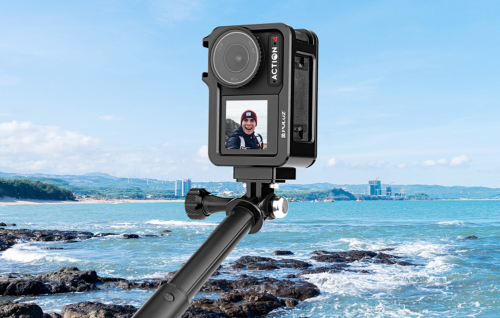 Cage en métal PULUZ pour DJI Osmo Action 4/3